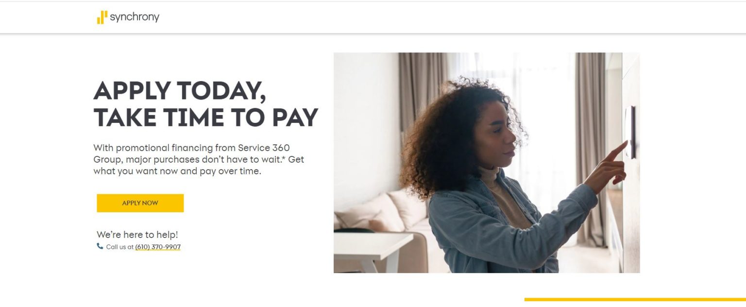 Synchrony Bank Financing Option